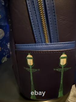 NEW Disney Parks Loungefly Cinderella's Castle Fireworks Mickey Mini Backpack