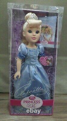 NEW Disney Princess And Me FIRST Edition 2010 Doll Cinderella Blue Dress Crown