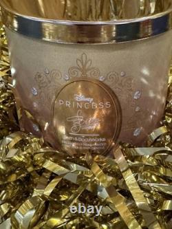 NEW-Disney Princess /BBW Candles Ariel, Belle, Jasmine, Moana, Tiana, Cinderella