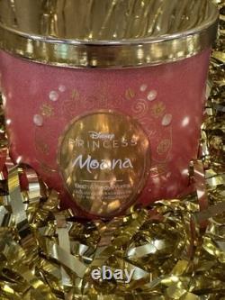 NEW-Disney Princess /BBW Candles Ariel, Belle, Jasmine, Moana, Tiana, Cinderella