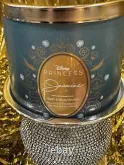 NEW-Disney Princess /BBW Candles Ariel, Belle, Jasmine, Moana, Tiana, Cinderella