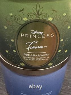 NEW-Disney Princess /BBW Candles Ariel, Belle, Jasmine, Moana, Tiana, Cinderella