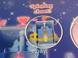 NEW Disney Princess CINDERELLA FAIRYTALE CASTLE MagiClip Doll Dresses, Furniture