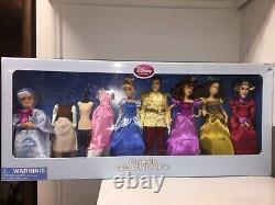NEW Disney Store Catalog CINDERELLA DELUXE DOLL GIFT SET NEW -6 DOLLS-Complete