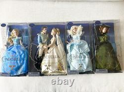 NEW! Disney Store Film Collection Cinderella Live Action Dolls Lot Of 5 Dolls