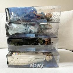NEW! Disney Store Film Collection Cinderella Live Action Dolls Lot Of 5 Dolls