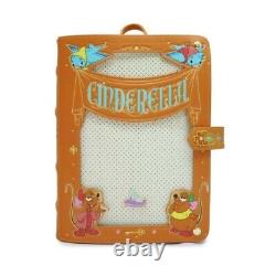 NEW Disney Store Loungefly Cinderella Blue Bird Jaq & Gus Backpack Pin Badge Set