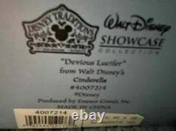 NEW Disney Traditions Cinderella's DEVIOUS LUCIFER by Jim Shore Cat Figurine NIB