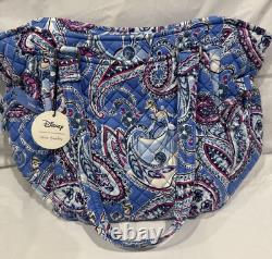 NEW Disney Vera Bradley Glenna Cinderella Paisley Satchel Handbag Tote Purse NWT