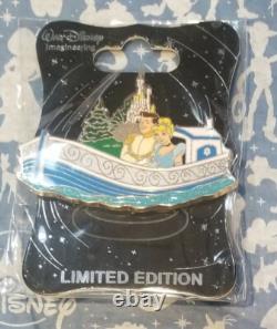 NEW Disney WDI Storybook Land Canal Boat Prince & Cinderella Pin Limited LE 300