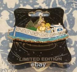 NEW Disney WDI Storybook Land Canal Boat Prince & Cinderella Pin Limited LE 300