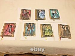 NEW Disney couples 7 journals Ariel Prince, Tiana, Cinderella, Mulan, Aurora