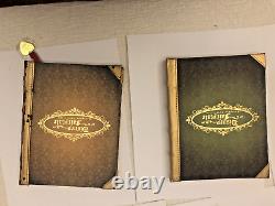 NEW Disney couples 7 journals Ariel Prince, Tiana, Cinderella, Mulan, Aurora