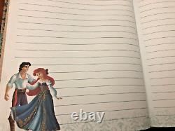 NEW Disney couples 7 journals Ariel Prince, Tiana, Cinderella, Mulan, Aurora