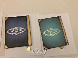 NEW Disney couples 7 journals Ariel Prince, Tiana, Cinderella, Mulan, Aurora