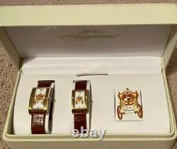 NEW Disney's Fairy Tale Honeymoons Cinderella Watch Set with Pin NIB