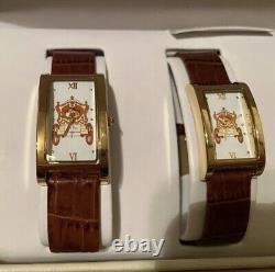 NEW Disney's Fairy Tale Honeymoons Cinderella Watch Set with Pin NIB