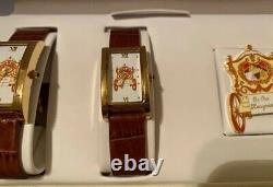 NEW Disney's Fairy Tale Honeymoons Cinderella Watch Set with Pin NIB