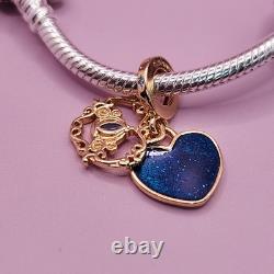 NEW Disney x Pandora Cinderella Triple Charm Bracelet Set