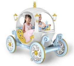 NEW Dynacraft 24V Disney Princess Cinderella Carriage