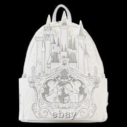 NEW LOUNGEFLY X Disney Cinderella Happily Ever After Mini Backpack
