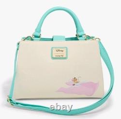NEW Loungefly Disney Cinderella Mice & Birds Animals Convertible Crossbody Bag