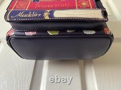 NEW! Loungefly Disney Princess Books Mini Backpack Bag Tangled Mulan Aladdin