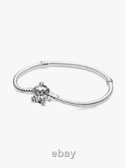 NEW PANDORA x Disney Cinderella Pumpkin Coach Charm Bracelet 599190C01
