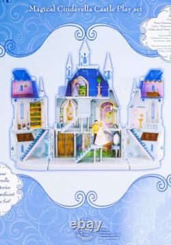 NEW! RARE Disney CINDERELLA MAGICAL CASTLE PLAYSET PRINCESS GIRLS retired