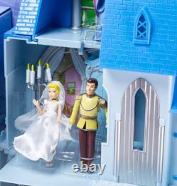 NEW! RARE Disney CINDERELLA MAGICAL CASTLE PLAYSET PRINCESS GIRLS retired