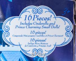 NEW! RARE Disney CINDERELLA MAGICAL CASTLE PLAYSET PRINCESS GIRLS retired