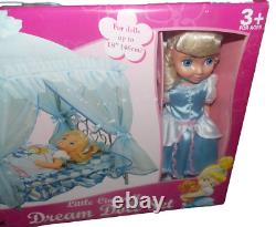 NEW RARE VINTAGE Hauck Disney Princess Little Cinderella Dream Doll Set