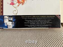 NEW & SEALED Walt Disney's Masterpiece Cinderella Exclusive Deluxe Video Edition