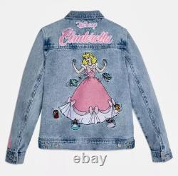 NEW? (SM) Cinderella 75th Anniversary Denim Jacket for Women by Cakeworthy