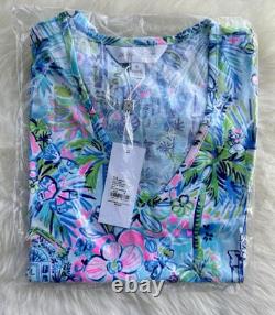 NEW? (SM) Disney Parks Cinderella Etta V-Neck Dress by Lilly Pulitzer