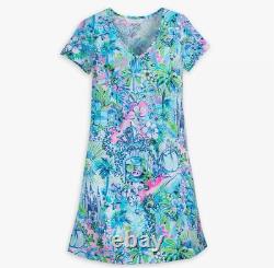 NEW? (SM) Disney Parks Cinderella Etta V-Neck Dress by Lilly Pulitzer