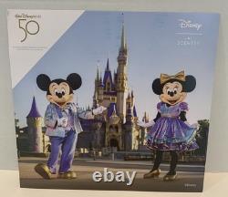 NEW Scentsy Walt Disney World 50th Anniversar Cinderella Castle Wax Warmer withWax