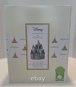 NEW Scentsy Walt Disney World 50th Anniversar Cinderella Castle Wax Warmer withWax