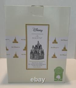 NEW Scentsy Walt Disney World 50th Anniversar Cinderella Castle Wax Warmer withWax