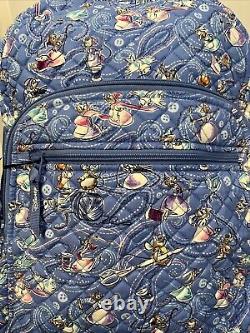 NEW Vera Bradley & Disney CINDERELLA PAISLEY FRIENDS Campus Backpack School Bag