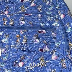 NEW Vera Bradley & Disney CINDERELLA PAISLEY FRIENDS Campus Backpack School Bag