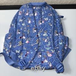 NEW Vera Bradley & Disney CINDERELLA PAISLEY FRIENDS Campus Backpack School Bag