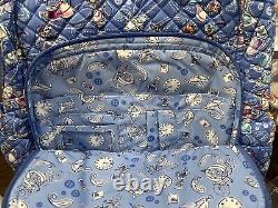 NEW Vera Bradley & Disney CINDERELLA PAISLEY FRIENDS Campus Backpack School Bag