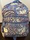 NEW Vera Bradley & Disney CINDERELLA PAISLEY XL Campus Backpack School Bag