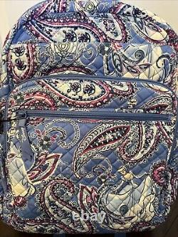 NEW Vera Bradley & Disney CINDERELLA PAISLEY XL Campus Backpack School Bag