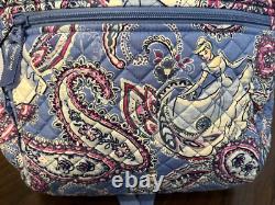 NEW Vera Bradley & Disney CINDERELLA PAISLEY XL Campus Backpack School Bag