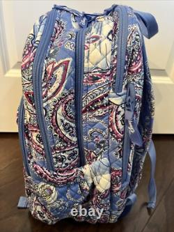 NEW Vera Bradley & Disney CINDERELLA PAISLEY XL Campus Backpack School Bag
