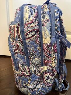 NEW Vera Bradley & Disney CINDERELLA PAISLEY XL Campus Backpack School Bag