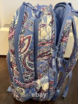 NEW Vera Bradley & Disney CINDERELLA PAISLEY XL Campus Backpack School Bag