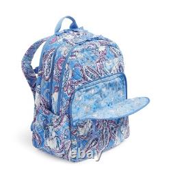 NEW Vera Bradley & Disney CINDERELLA PAISLEY XL Campus Backpack School Bag